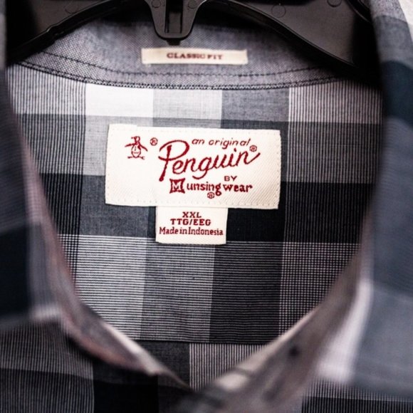 Original Penquin Button-up Shirt Size XXL - Picture 2 of 8